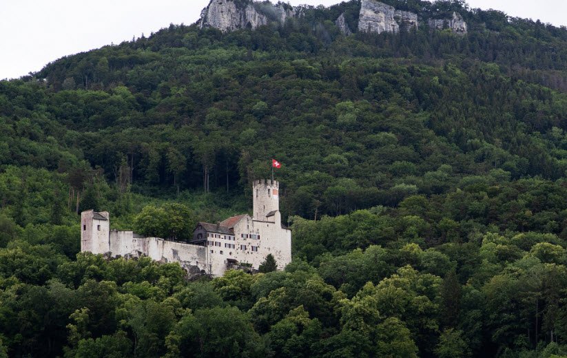 Bipp Castle, Oberbipp, Switzerland